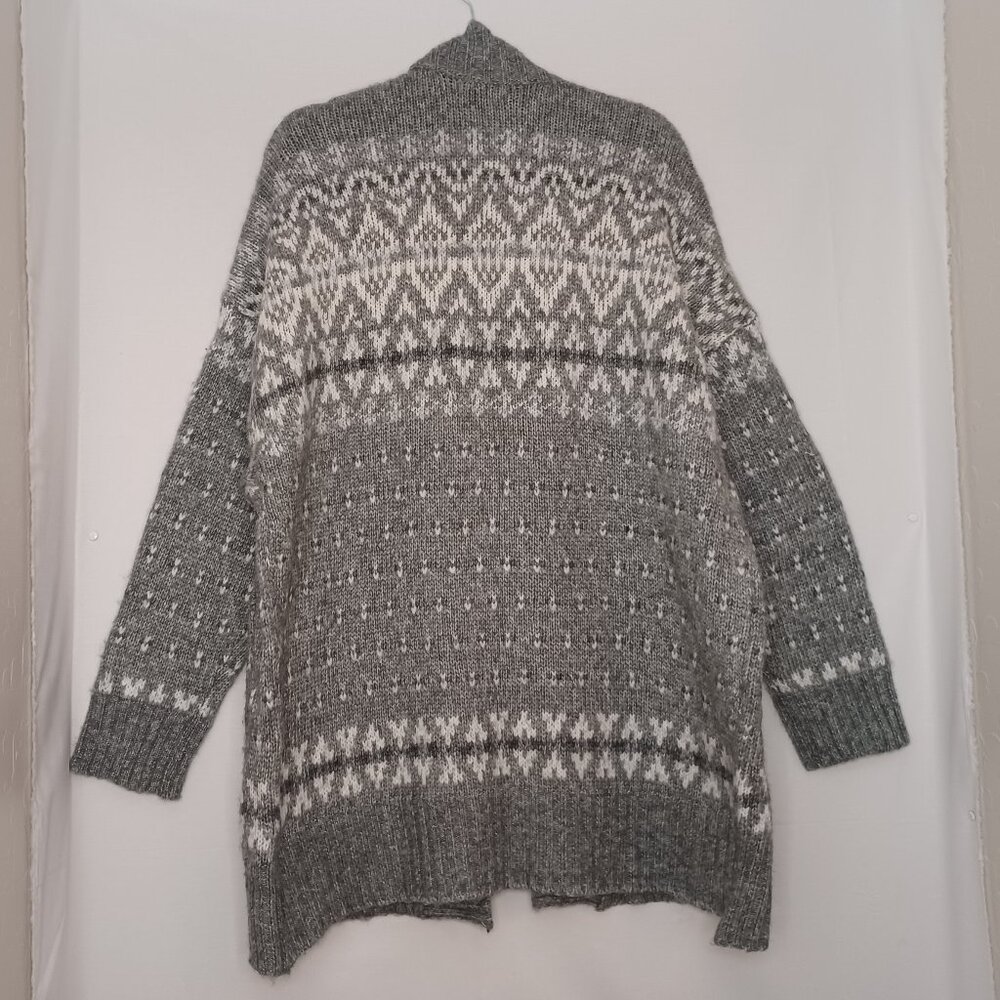 American Eagle Outfitters Wool Blend Women's Grey Sweater Size Large - Picture 2 of 7